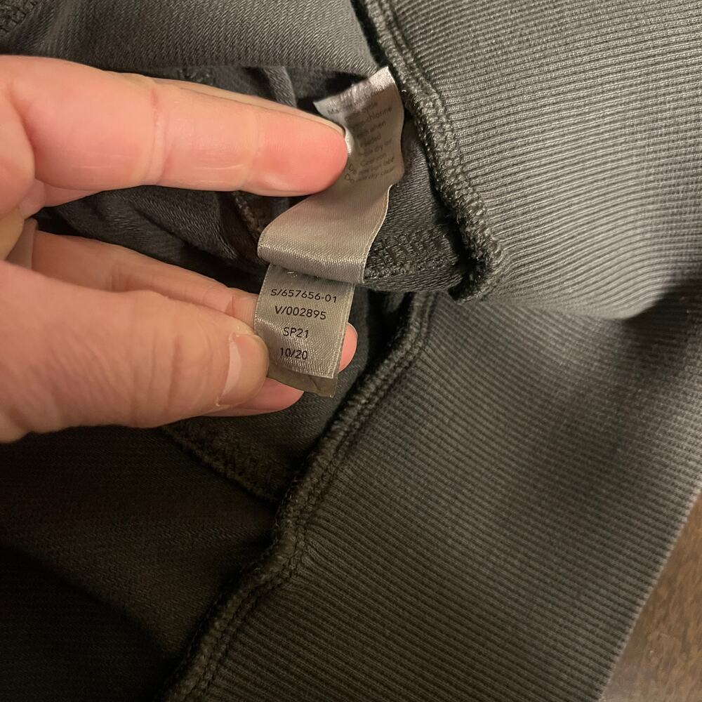 Athleta Farallon Garment Dye Sweatshirt Black Size Large - Picture 10 of 10